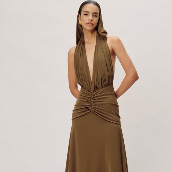 Ronny Kobo Hunter Hooded Gown - Picture 2 of 12